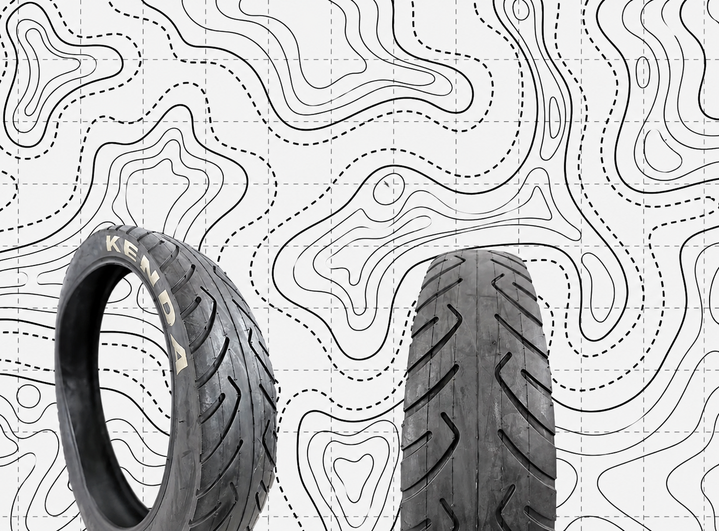 Kenda Kraze 20x4.25 Supermoto Fat Tire for Electric Bikes