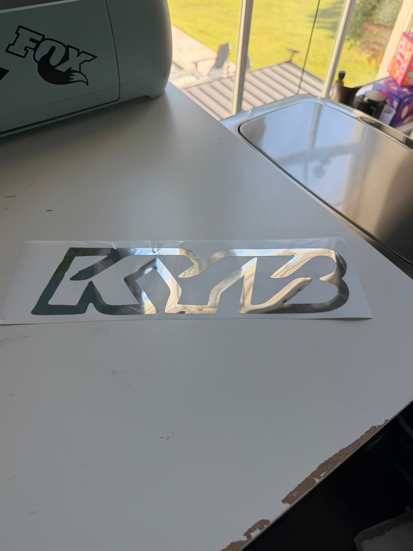 KYB Fork Stickers