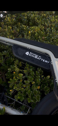 Powered By CHIBATTERYS Sticker